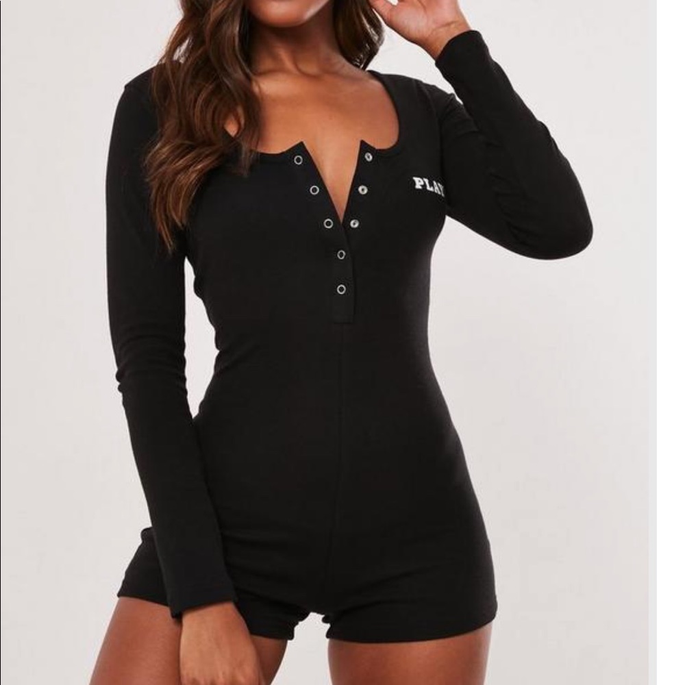 PLAYBOY x Missguided Romper NWT